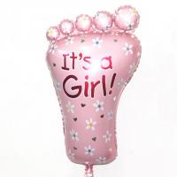 №10026 fed_Шарик нога It's a Girl(розовая)