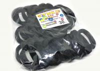 №1136 Резинка Коломыя черная 30-ка, диам. 4.5см