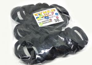 №1136 Резинка Коломыя черная 30-ка, диам. 4.5см