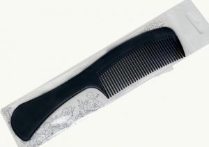 №1537 Гребінь з ручкою Хм. чорний 19.5см