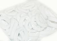 №1546 Резинка нейлон белая 50-ка Д-4см