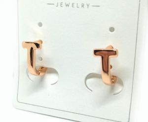 №30038 Сережки XuPing золото 1см