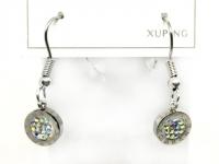№30234 Сережки XuPing срібло 2.6см