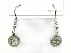 №30234 Сережки XuPing срібло 2.6см