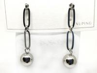 №30236 Сережки XuPing срібло 3.5см