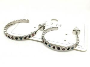 №30321 Сережки ХuPing срібло 2.5см