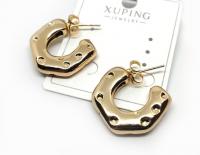 №30339 Сережки XuPing золото 2.3см