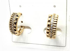 №30381 Сережки XuPing золото 1.5см