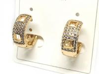 №30443 Сережки XuPing золото 1.6см