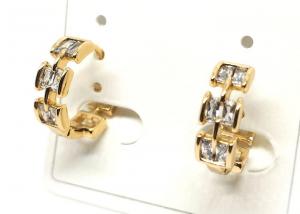 №30450 Сережки XuPing золото 1.5см
