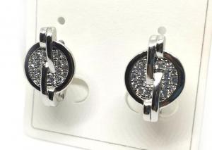 №30463 Сережки XuPing срібло 1.7см