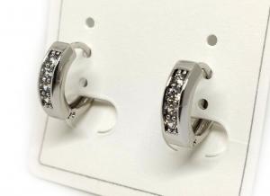 №30495 Сережки XuPing срібло 1.2см