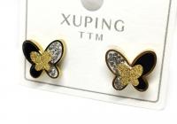 №30524 Сережки XuPing золото 1.1см