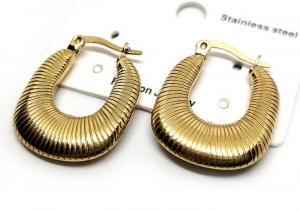 №30683 Сережки золото ST 2.5см