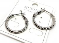 №30722 Сережки XuPing срібло 1.8см