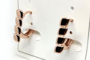 №30767 Сережки XuPing золото 1.5см