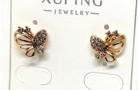№30770 Сережки XuPing золото 1.5см
