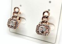 №30773 Сережки XuPing золото 1.5см
