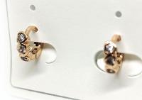 №30788 Сережки XuPing золото 0.7см