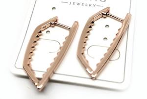 №30799 Сережки XuPing золото 2.5см