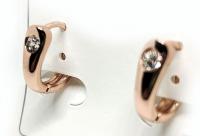 №30805 Сережки XuPing золото 1.3см