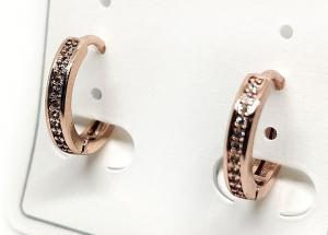 №30808 Сережки XuPing золото 1.3см