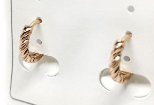 №30831 Сережки XuPing золото 1см