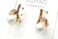 №30931 Сережки XuPing золото 1.6см