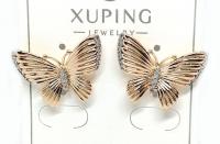 №30942 Сережки XuPing золото 2см
