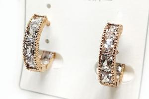 №30963 Сережки XuPing золото 1.5см