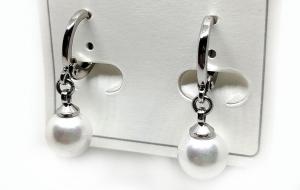 №30990 Сережки XuPing срібло 2.5см