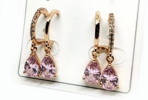 №30996 Сережки XuPing золото 2.3см