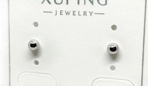 №31002 Сережки XuPing срібло 0.2см