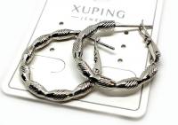 №31017 Сережки XuPing срібло 2.4см