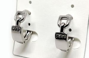 №31020 Сережки XuPing срібло 1.4см
