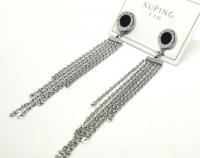 №3300 Сережки XuPing срібло 7.5см