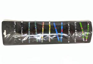 №3622 Заколка невидимка квіти 12шт 6х0.4см