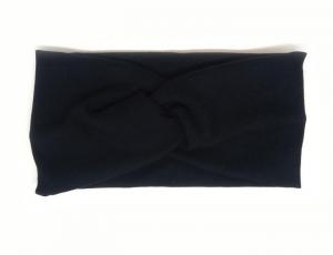№3934 Повязка рубчик трик.черн.19х9.5см
