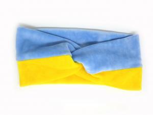 №3954 Повязка спорт-велюр Украина 22х10см
