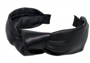 №40761 Обруч экокожа, шир.4см