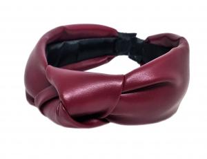 №4077 Обруч экокожа, шир.4см