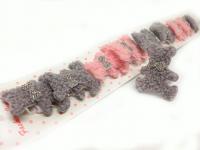 №459 Резинки Мишки стразики 10шт 5.5см