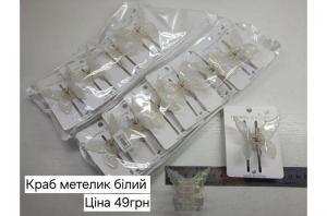 №4795 Краб метелик білий